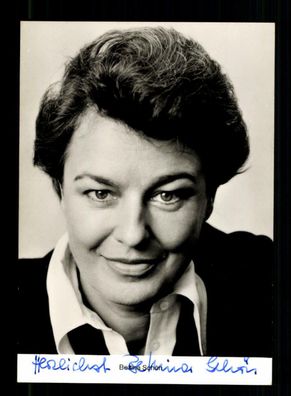 Barbara Schön Autogrammkarte Original Signiert ## BC 164362