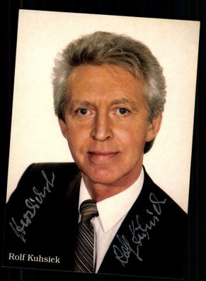 Rolf Kuhsiek Autogrammkarte Original Signiert ## BC 164510