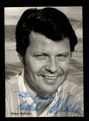 Peter Machac Autogrammkarte Original Signiert ## BC 164656