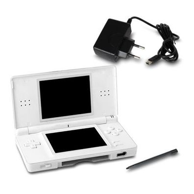 Nintendo DS Lite Konsole in Weiss / White mit Ladekabel #71A
