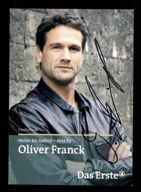 Oliver Franck Heiter bis tödlich Autogrammkarte Original ## BC 169675