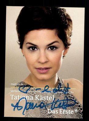 Tatjana Kästel Verbotene Liebe Autogrammkarte Original ## BC 169684