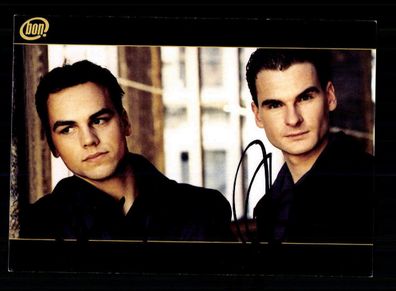 Band ohne Namen Autogrammkarte Original Signiert ## BC 171149