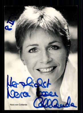 Nora von Collande Rüdel Autogrammkarte Original Signiert # BC 140473