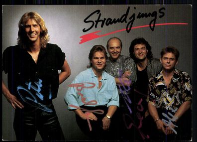 Strandjungs Autogrammkarte Original Signiert ## BC 5185
