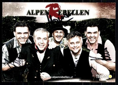 Alpen Rebellen Autogrammkarte Original Sign## BC 3441