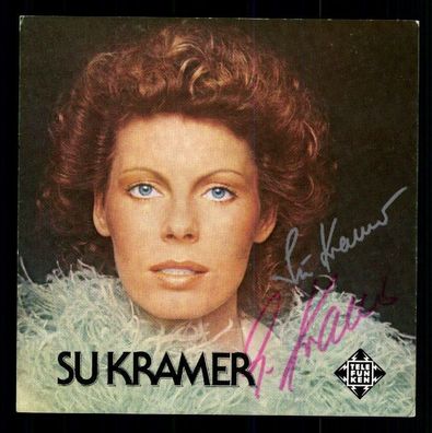 Su Kramer Autogrammkarte Original Signiert ## BC 47697