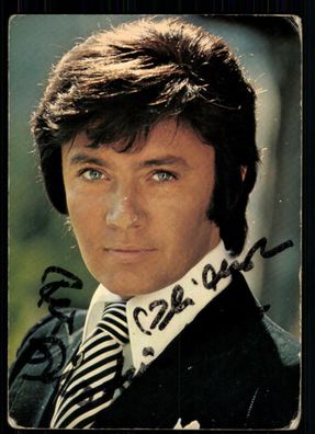 Rex Gildo Autogrammkarte Original Signiert ## BC 31770