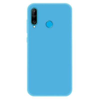 4-OK Slim Colors Schutz Hülle für Huawei P30 Lite - Pastel Blue