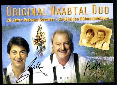 Original Naabtal Duo Autogrammkarte Original Signiert ## BC 36351