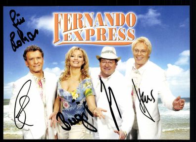Fernando Express Autogrammkarte Original Signiert ## BC 49014