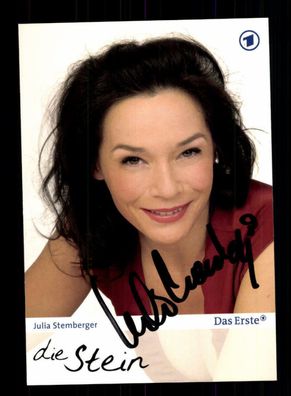 Julia Stemberger Die Stein Autogrammkarte Original Signiert # BC 105115