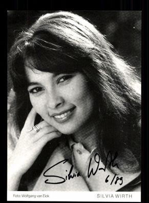 Silvia Wirth Autogrammkarte Original Signiert # BC 58198