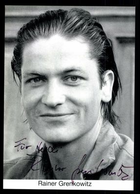 Rainer Grenkowitz Autogrammkarte Original Signiert ## BC 53704