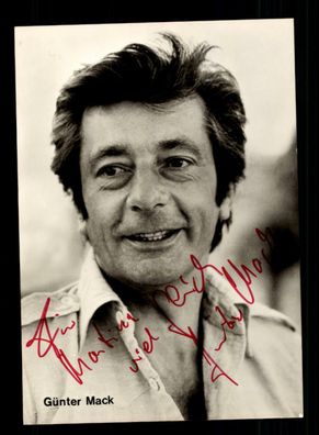 Günter Mack Autogrammkarte Original Signiert # BC 58602