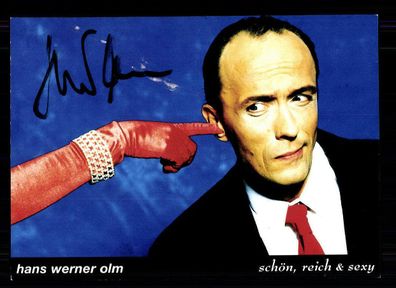 Hans Werner Olm Autogrammkarte Original Signiert # BC 112870