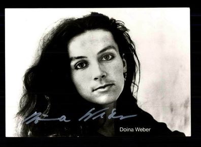 Dorina Weber Rüdel Autogrammkarte Original Signiert # BC 117740