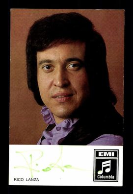 Rico Lanza Autogrammkarte Original Signiert ## BC 64145
