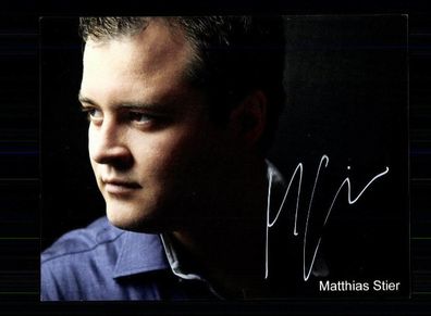 Matthias Stier Autogrammkarte Original Signiert # BC 118981