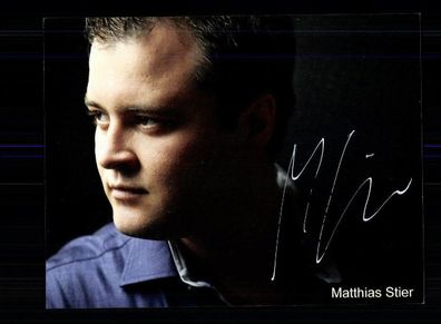 Matthias Stier Autogrammkarte Original Signiert # BC 118980