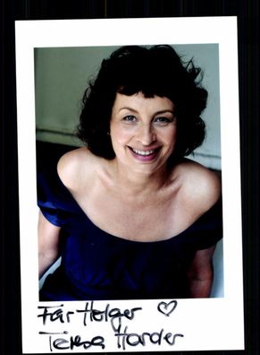 Teresa Harder Autogrammkarte Original Signiert # BC 70199