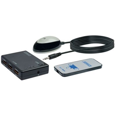 HDMI Verteiler 3 in 1 out auto switch + Fernbedienung 1080p HD, PC, PS