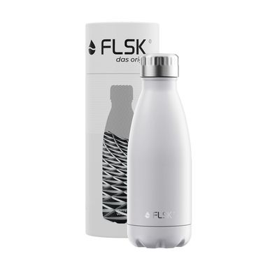 FLSK Isolierflasche 'White 350 ml - Weiß'