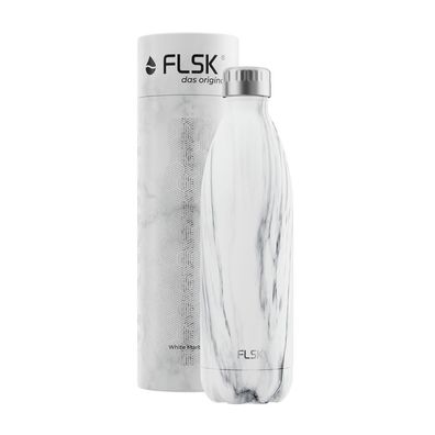 FLSK Isolierflasche 'White Marble 1000 ml - White Marble'