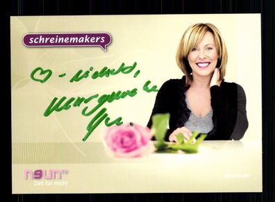 Margarete Schreinemakers Autogrammkarte Original Signiert # BC 71955