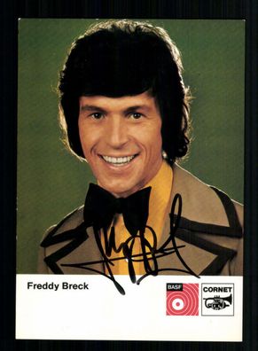 Freddy Breck Autogrammkarte Original Signiert # BC 143370