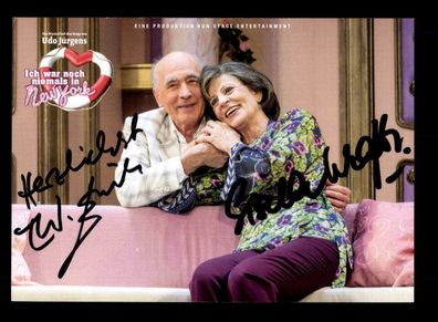 Gisela Kraft und Ernst Lenik Autogrammkarte Original Signiert # BC 143848