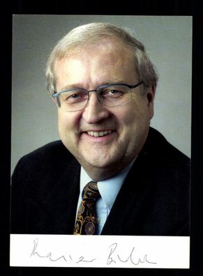 Rainer Brüderle Autogrammkarte Original Signiert # BC 144048