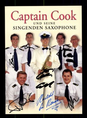 Captain Cook Autogrammkarte Original Signiert ## BC 75008
