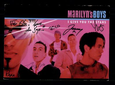 Marilyns Boys Autogrammkarte Original Signiert ## BC 146496