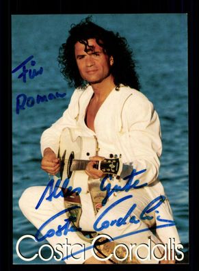 Costa Cordalis Autogrammkarte Original Signiert ## BC 147206