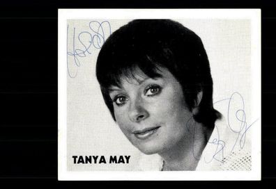 Tanja May Autogrammkarte Original Signiert ## BC 149883