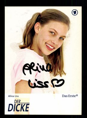 Alina Liss Der Dicke Autogrammkarte Original Signiert# BC 83239