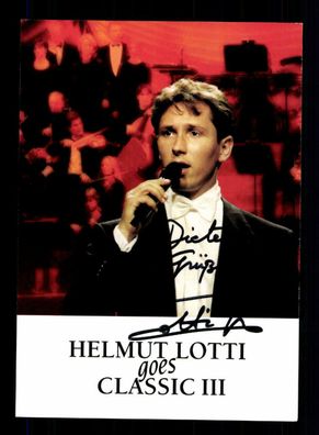 Helmut Lotti Autogrammkarte Original Signiert ## BC 153118