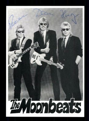 The Moonbeats Autogrammkarte Original Signiert ## BC 153210