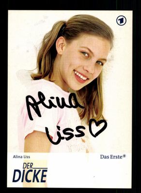 Alina Liss Der Dicke Autogrammkarte Original Signiert# BC 83237