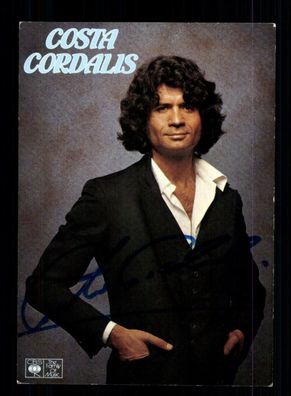 Costa Cordalis Autogrammkarte Original Signiert ## BC 154307