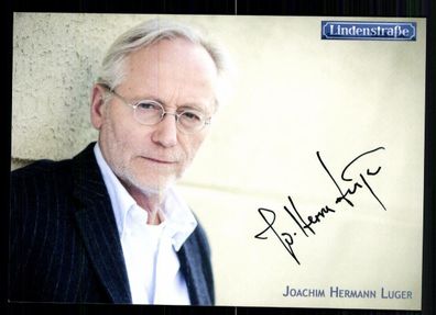 Joachim Hermann Luger Lindenstrasse Autogrammkarte Original Signiert## BC 5995