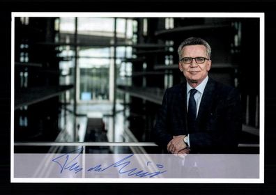 Thomas de Maiziere Foto Original Signiert # BC 154984