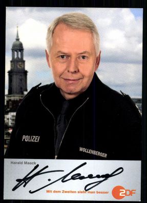 Harald Maack Notruf Hafenkante Autogrammkarte Original Signiert ## BC 31143