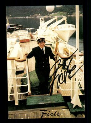 Fiete Münzner Autogrammkarte Original Signiert ## BC 156866