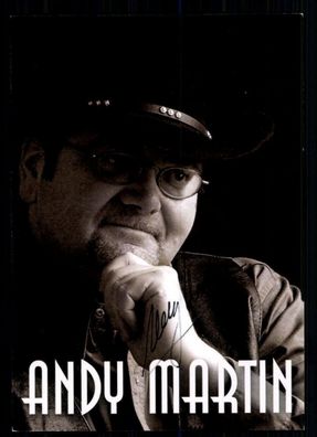 Andy Martin Autogrammkarte Original Signiert ## BC 29121