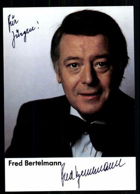 Fred Bertelmann Autogrammkarte Original Signiert ## BC 15273