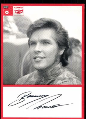 Benny Maro Autogrammkarte Original Signiert ## BC G 10600