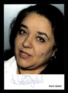 Karin Jäckel Autogrammkarte Original Signiert Schriftsteller # BC 135428
