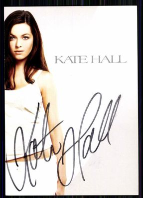 Kate Hall Autogrammkarte Original Signiert ## BC 10601